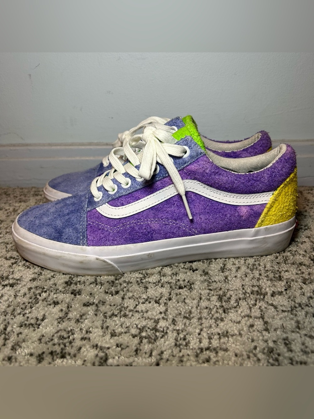 Vans x Anderson Paak Old Skool Ziti Fuzzy Skate Sneakers Size 10 Women’s